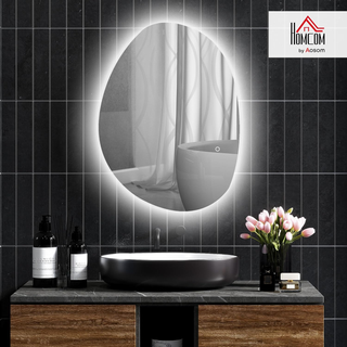 Specchio Bagno con Luci LED a 3 Temperature di Col