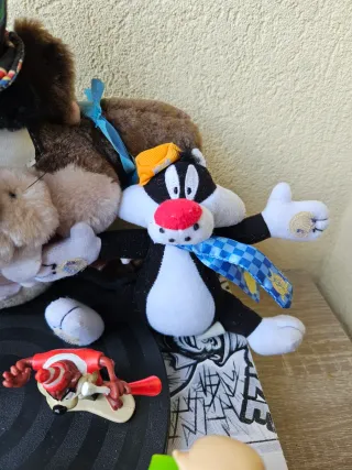 Lote Looney Tunes Figuras e Pelúcia Anos 90