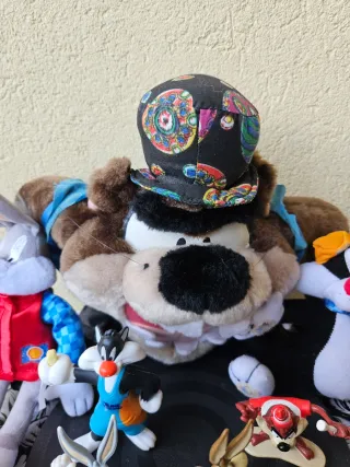 Lote Looney Tunes Figuras e Pelúcia Anos 90