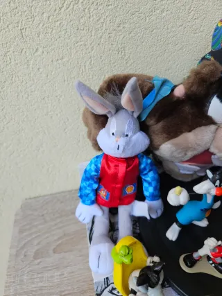 Lote Looney Tunes Figuras e Pelúcia Anos 90