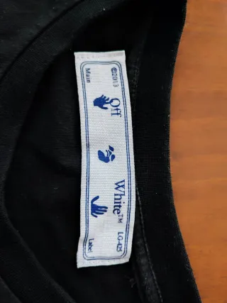 T-shirt Off-White Nera Taglia L