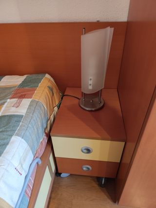 Habitación juvenil madera