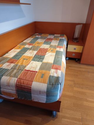 Habitación juvenil madera