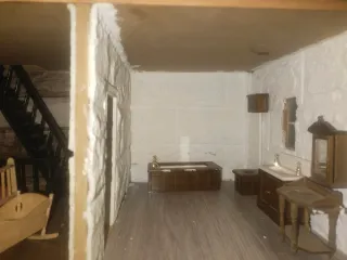 Casita de muñecas amueblada