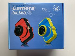 Cámara Digital Infantil Roja + Stickers