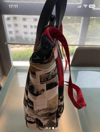Bolso Tote Ferrari Estampado Coches