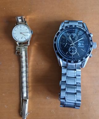 Lote 2 relojes TAG Heuer