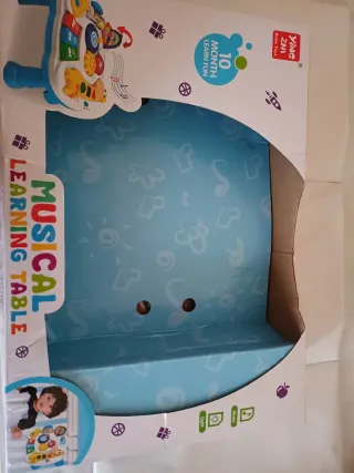 Mesa de aprendizaje musical para niños