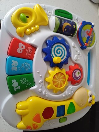 Mesa de aprendizaje musical para niños