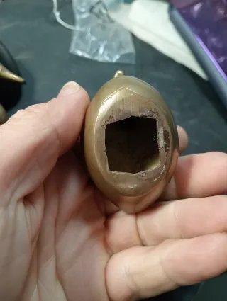 Conjunto 4 Patos Latão Maciço