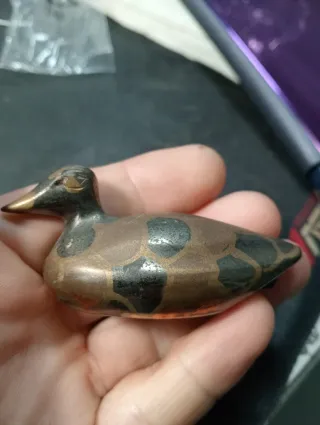 Conjunto 4 Patos Latão Maciço