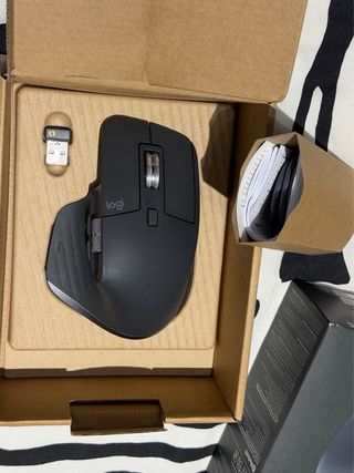 Logitech MX Master 3S Ratón Inalámbrico Gris