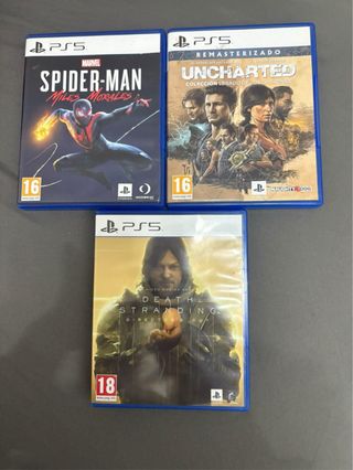 3 Giochi PS5: Spiderman, Uncharted, Death Stranding