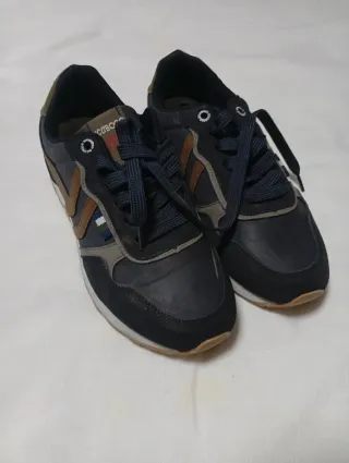 Zapatillas Nicoboco Hombre Negras y Marrones