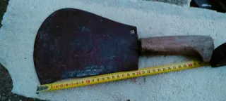 Mannaia antica in ferro