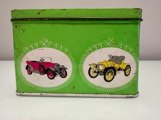 Lata Colacao Coche Antiguo + ilustración