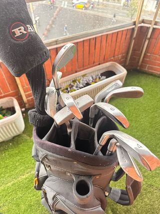 Bolsa de palos de golf negra