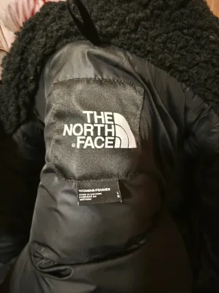 Abrigo The North Face Negro Borreguito