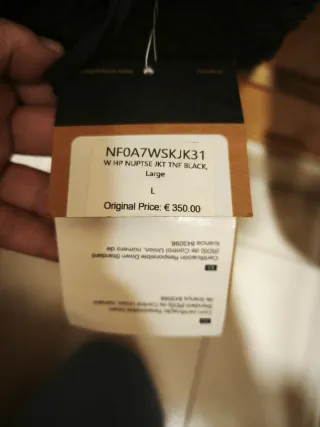 Abrigo The North Face Negro Borreguito