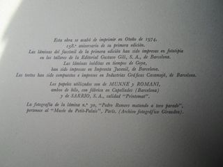 La Tauromaquia de Goya - Antiguo - Gran Tamaño