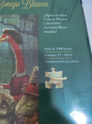 Puzzle Lacombe El Señor Conejo 1000 Piezas
