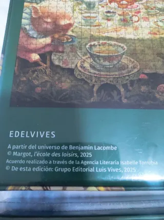 Puzzle Lacombe El Señor Conejo 1000 Piezas