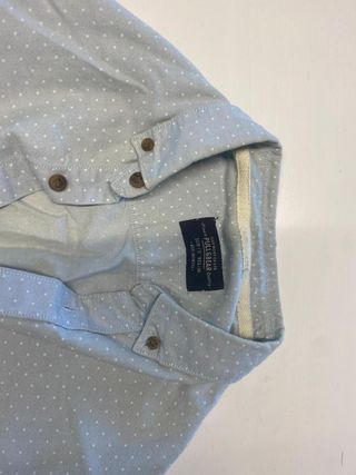 Camisa Pull and Bear azul cielo Talla M