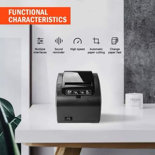 Impresora de Tickets MUNBYN Negra