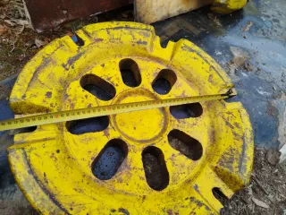 Contrapesos Ruedas Tractor D.10520 DX