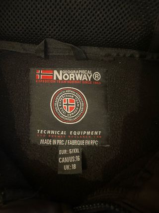 Chaqueta Negra Norway Geographical Expedition