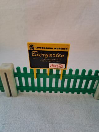 playmobyl 3504 postino e recinzione RARO