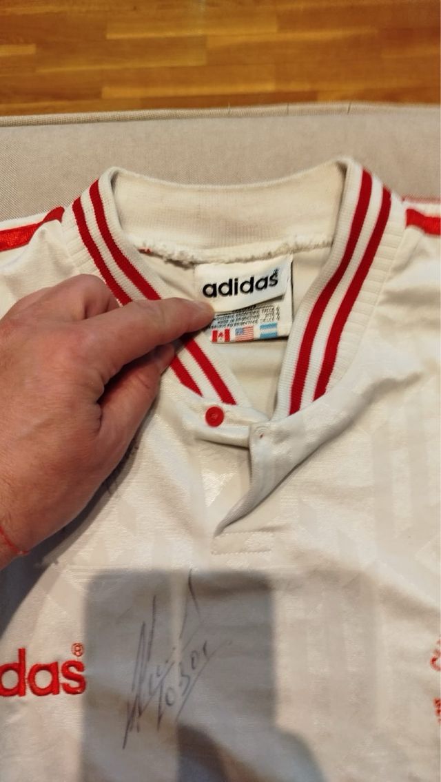 Camiseta vintage Club Atlético Huracán 1997/98