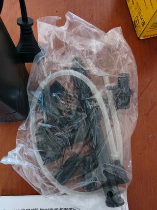 Sera Filtro Interno per Acquario Fil 60 06843, 380 l/h per acquari fino a 60 litri, con Struttura Modulare con Filtro (con E)