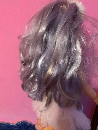 Nancy bailarina con traje y zapatos ballet