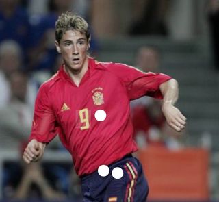 Camiseta España Euro 2004 Fernando Torres ORIGINAL