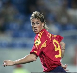 Camiseta España Euro 2004 Fernando Torres ORIGINAL