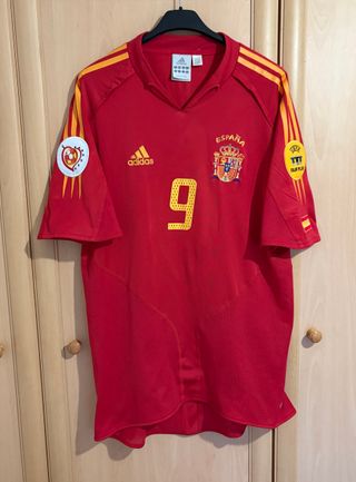 Camiseta España Euro 2004 Fernando Torres ORIGINAL