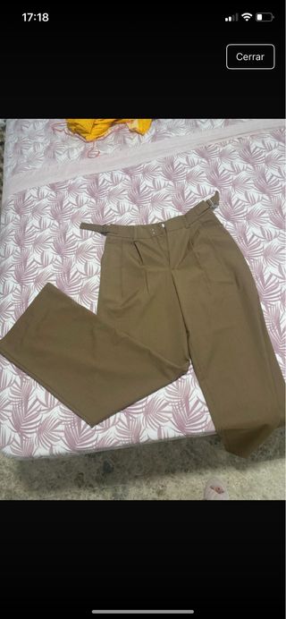 Pantalón de vestir marrón