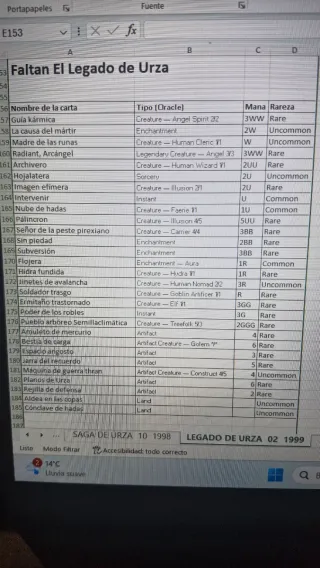 Magic the G. Legado y Destino de Urza