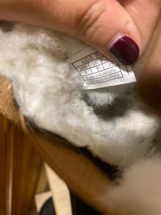 Botas UGG plataforma marrones prácticamente nuevas