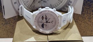 Omega x Swatch Moonshine Gold Snow