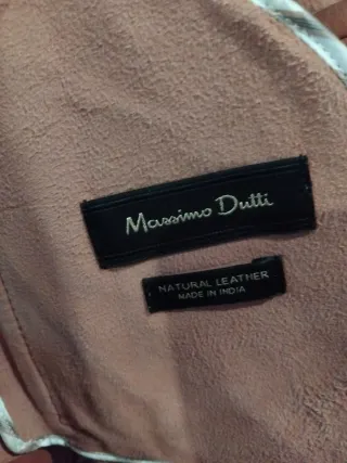 Botas de piel marrones Massimo Dutti