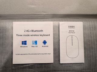 Teclado y Ratón Inalámbricos Multimodos
