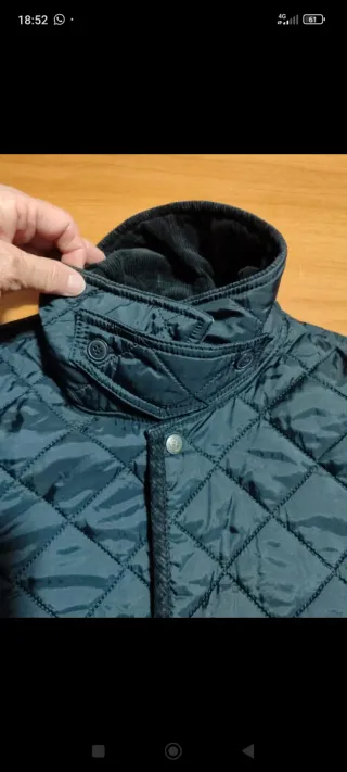 Piumino vintage trapuntato