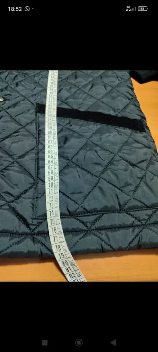 Piumino vintage trapuntato