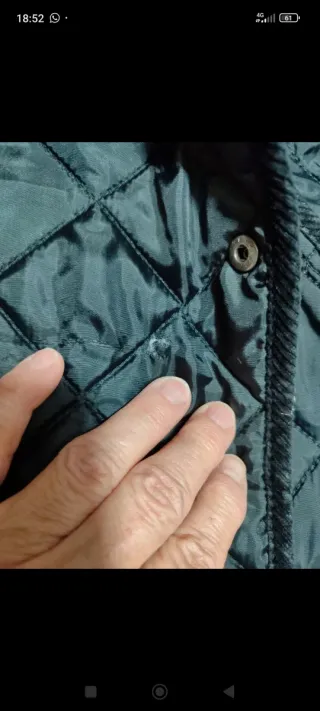 Piumino vintage trapuntato