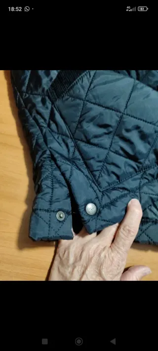 Piumino vintage trapuntato