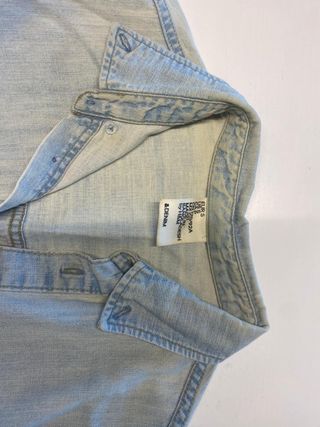 Camisa tejana Pull and Bear Talla M