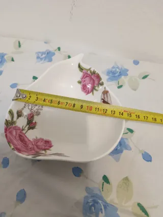 Ciotola Love in porcellana decorata