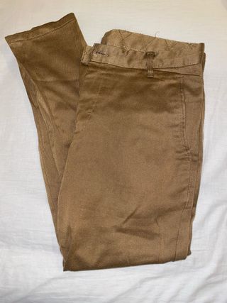 Pantalones Chinos Zara Man Marrones